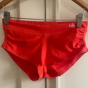 Mika orange Yoga Shorts